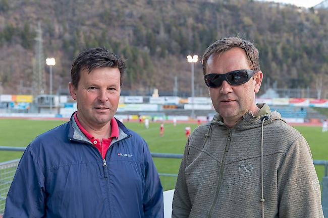Goran (48) und Zoran (52) Aleksic aus Glis.