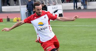 Hannes Cina und der FC Visp, der Sprung ins Walliser Cupfinale.