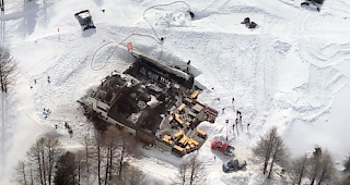 Was vom Restaurant Stafelalp &uuml;brig geblieben ist...