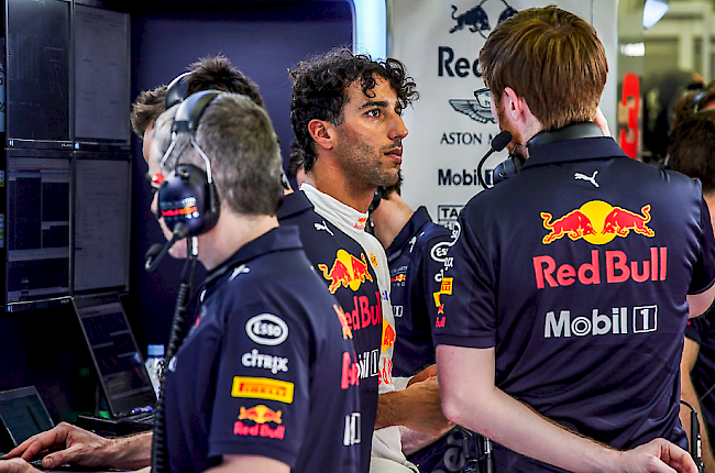 Schnellster. Der Australier Daniel Ricciardo im Red Bull feierte beim Rennen in China den sechsten GP-Sieg in seiner Karriere.