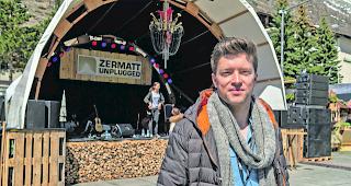 Zufrieden. Gesch&auml;ftsf&uuml;hrer des Festivals Rolf Furrer. 