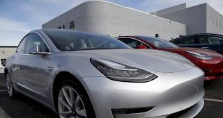 Mit dem Model 3 will Tessla auch auf dem Massenmarkt Fuss fassen.  