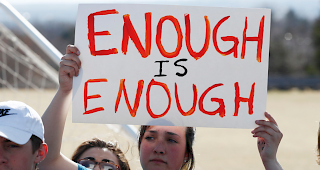 &ldquo;Genug ist genug" finden die US-amerikanischen Sch&uuml;ler.