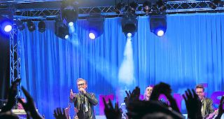 Stimmung. Schlagers&auml;nger Nik P. traf den Nerv des Publikums.