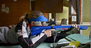 Sandra Mazotti-Dahinden: Erzielte das &laquo;Ehrentor&raquo; f&uuml;r die Visper Sch&uuml;tzen.