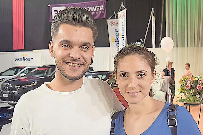 Armando Cruz (25) und Carla Fonseca (30) aus Visp.