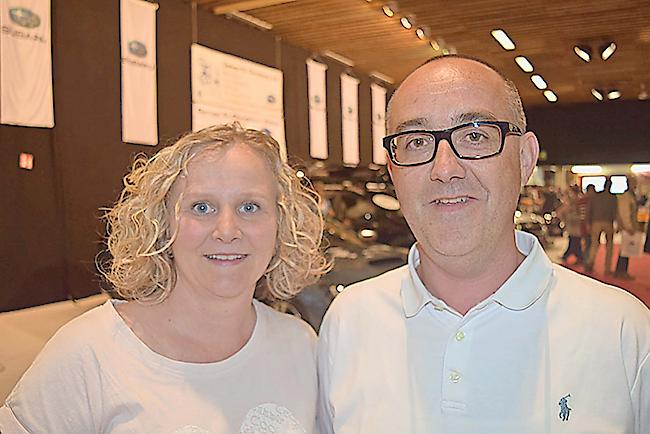 Cornelia (45) und Dieter Mangisch (44) aus Naters.