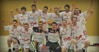 Triumph. Das Herrenteam der Visper Lions konnte sich am Sonntag in St. Maurice als Cupsieger feiern lassen.