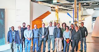 Treffen in Naters. Die Teilnehmer der Tagung. 