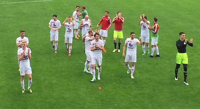 Jubelt der FC Oberwallis Naters auch gegen den FC Thun II?