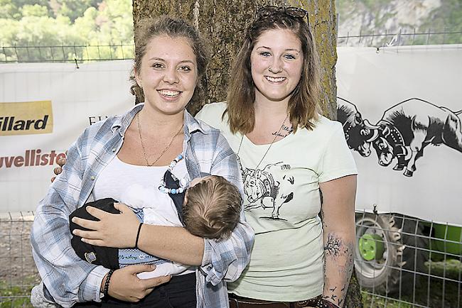 Jenny Bregy (16) und Lionel, Niedergesteln, Morina Ruffiner (20), Turtmann.