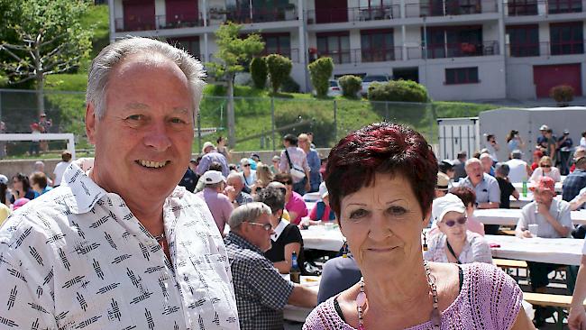 Louis (72) und Anita (68) Ruffiner aus Baltschieder.