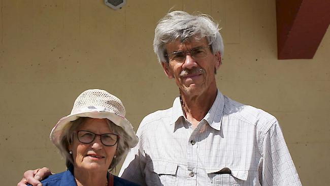 Kathrin (65) und Peter Barendrecht (69) aus Ried-Brig.