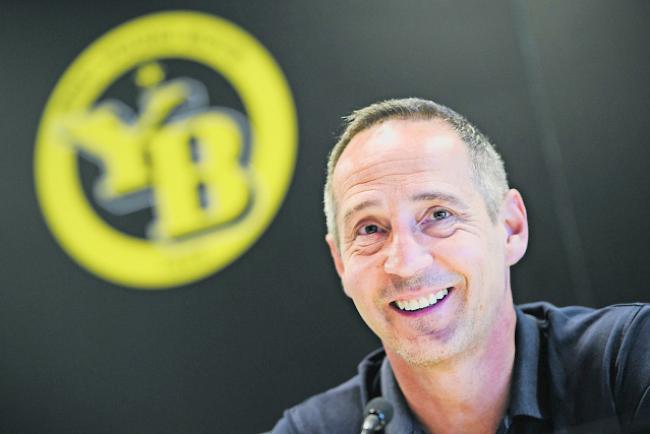 Adi Hütter bescherte YB nach 32 Jahren Wartezeit wieder den Titel des Schweizer Meisters. 