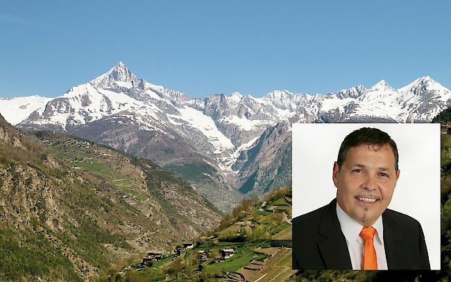 Heute präsentiert sich die Gemeinde Stalden mit Gemeindepräsident Egon Furrer.