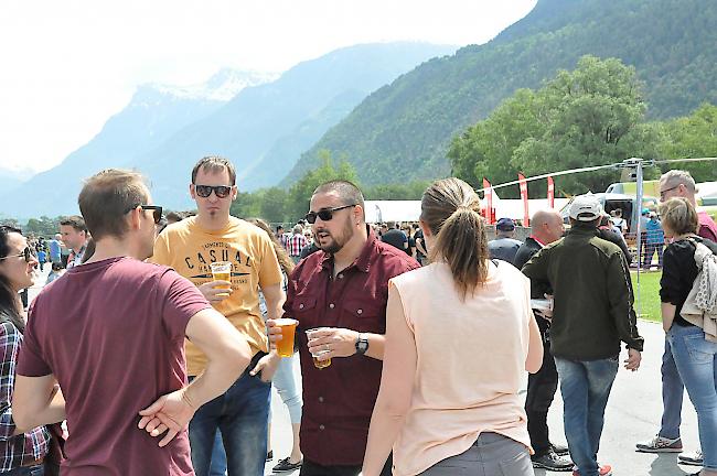 Impressionen des 50-Jahr-Jubliäums der Air Zermatt.