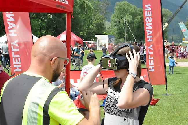 Impressionen des 50-Jahr-Jubliäums der Air Zermatt.