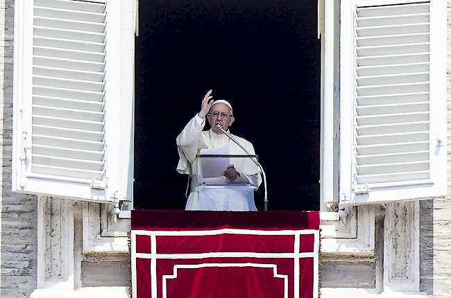 Mahnende Worte. Anlässlich der Messe zum christlichen Hochfest plädierte Papst Franziskus am Pfingstsonntag in Rom für Frieden im Nahen Osten und in Venezuela.