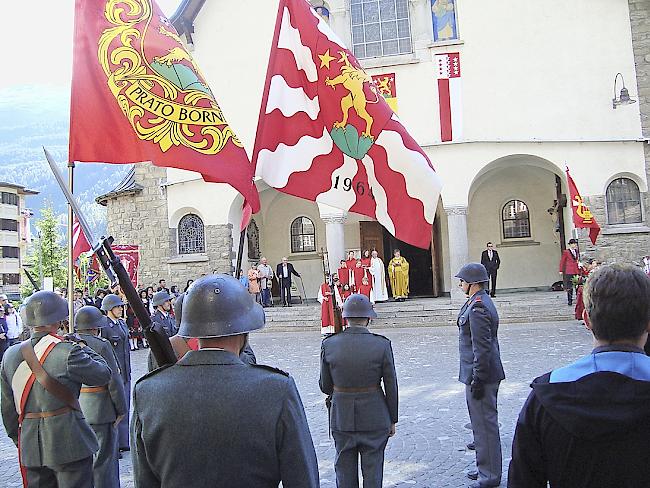 In Zermatt wird es dieses Jahr an Fronleichnam wieder eine Ehrengarde geben.