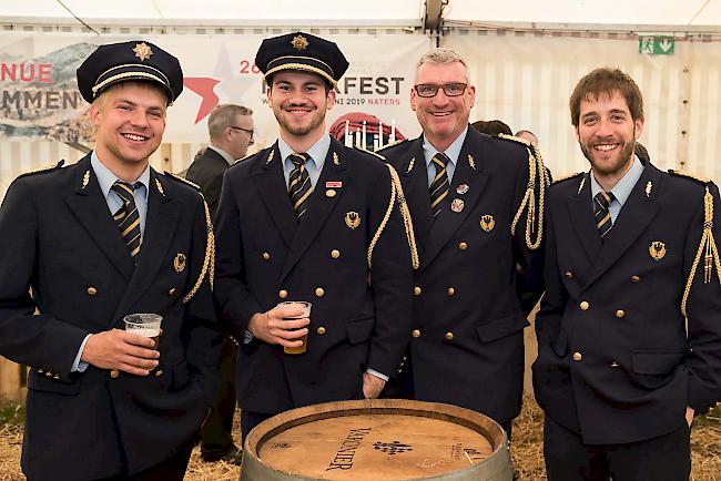 Stefan Burchard (21), Brig, Pascal Zenklusen (23), Brig, Roger Kreuzer (51), Brig, Guggi Carlo (34), Termen.