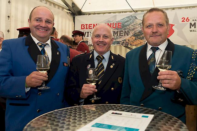 Gabriel Bregy (53), Mund, Max Kuonen (59), Brig, Fabian Millius (55) Eggerberg.