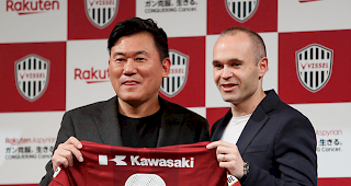 Wechsel. Der Transfer von Andr&eacute;s Iniesta zu Vissel Kobe ist perfekt.