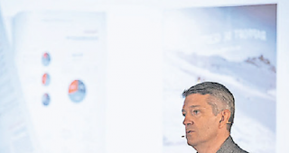 Die Kr&auml;fte bündeln. VWP-direktor damian Constantin anl&auml;sslich der gestrigen Generalversammlung.