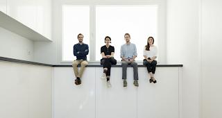 Das Projektteam (v.l.): Alessandro Bosshard, Li Tavor, Matthew van der Ploeg und Ani Vihervaara (v.l.). 