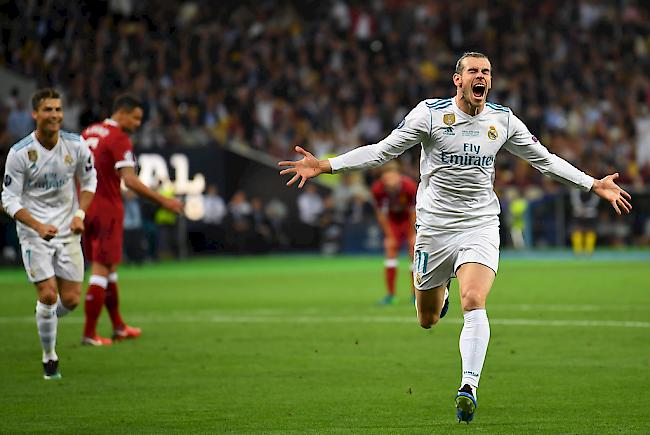 Doppeltorschütze Gareth Bale nach dem 2:1.