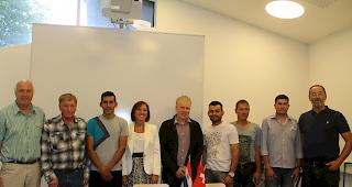 Die Praktikanten aus Paraguay