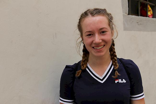 Lena Volken (15), La Fouly: «Ich hoffe, dass wir die Spiele erhalten.»
