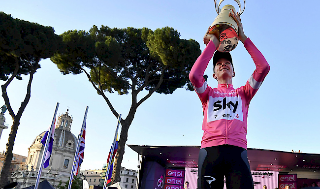 Ungewiss. Bei einer Kontrolle im September 2017 war bei Radstar Chris Froome ein erhöhter Wert des Asthmamittels Salbutamol nachgewiesen worden. Ein Urteil dürfte erst nach der Tour de France fallen.