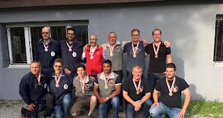 Sieger Orsi&egrave;res vor Sion la Cible und Visp-Eyholz (rechts)