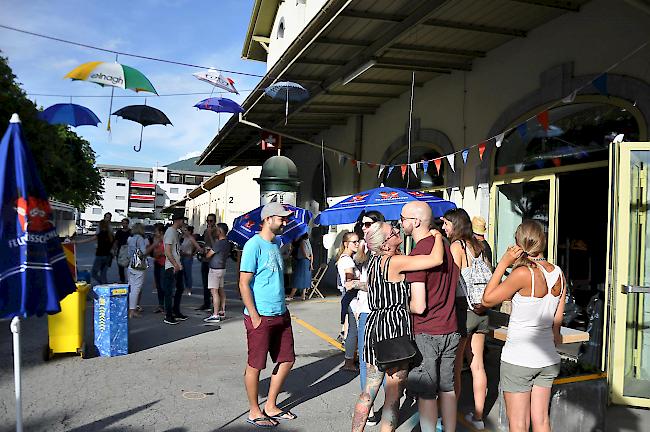 Das Wetter meinte es am Samstagnachmittag gut mit den Bands und Festivalbesuchern.