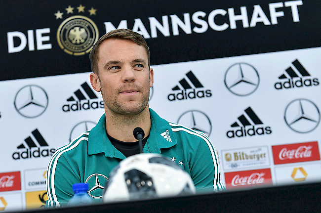 Mit Neuer nach Russland. Das 23-köpfige Kader von Deutschland für die WM in Russland steht und wird angeführt von Kapitän Manuel Neuer.