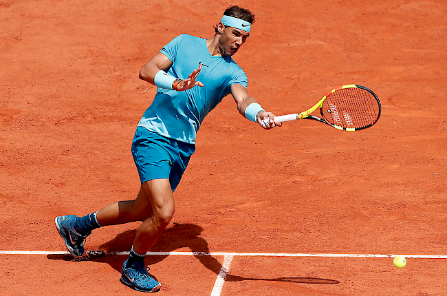 Ohne Satzverlust. Sandplatzkönig Rafael Nadal steht an den French Open im Viertelfinal und trifft dort auf den Argentinier Diego Schwarzmann.
