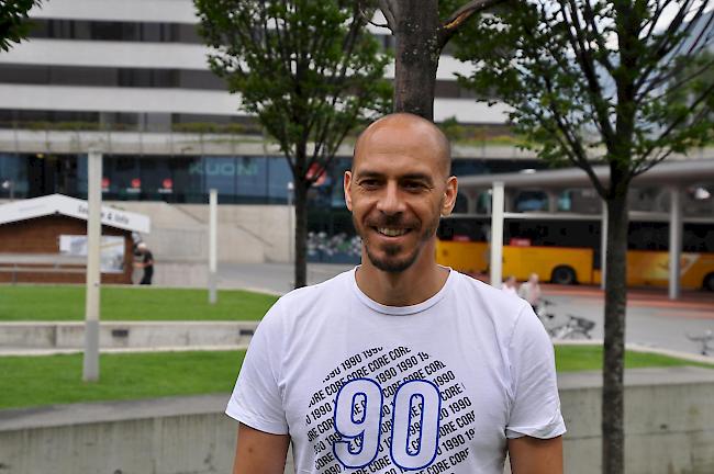 Michel Dirren, Trainer in der Fussballschule.