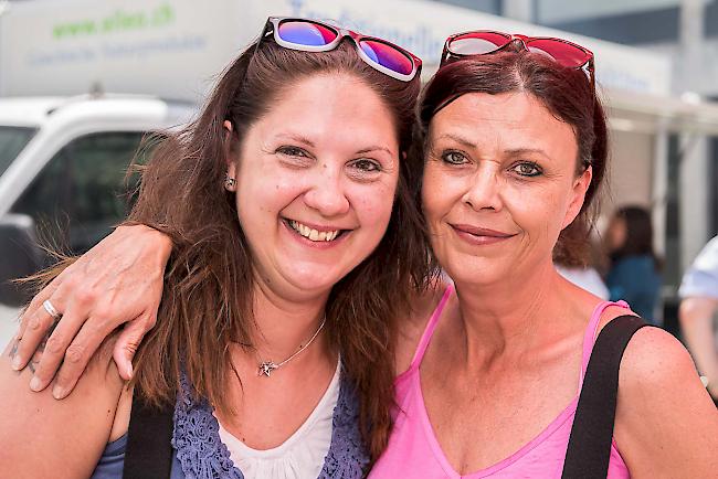 Nathalie Marty (39) und Jeanette Pini (48), Baltschieder.
