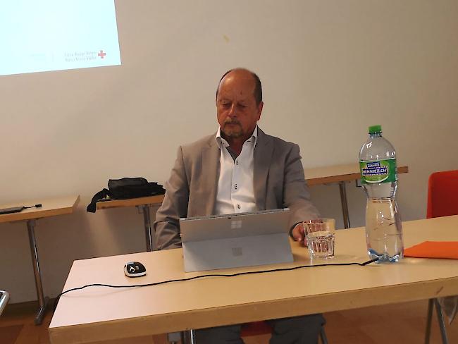 Jérôme Buttet ist Präsident des Roten Kreuzes Wallis.