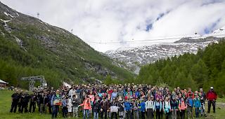 210 freiwillige Helfer sammelten am &laquo;Mountain Cleaning Day&raquo; in Saas-Fee &uuml;ber 5 Tonnen Abfall ein.