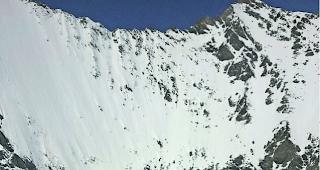 Unfallort. In der Region Nadelhorn verunfallte ein Schweizer Alpinist am Samstag t&ouml;dlich. 