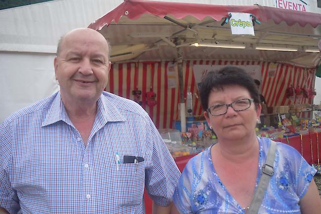 Josef (64) und Yvonne Anthenien (58), Baltschieder.