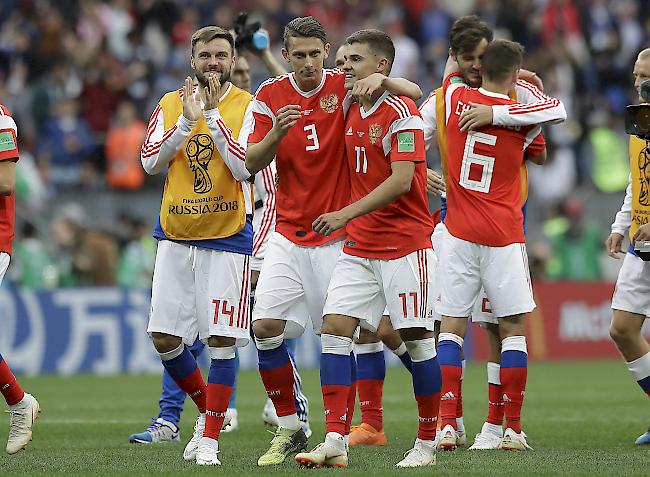 Russland startet mit Kantersieg in die WM 2018.