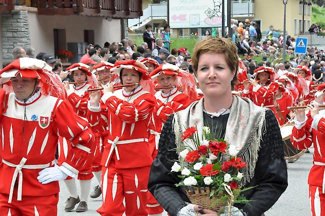 Impressionen des 77. Oberwalliser Tambouren- und Pfeiferfests in Saas-Balen.