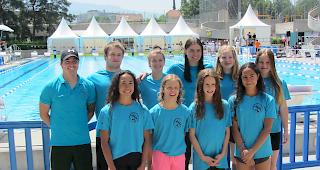 Trainer Janik Scotton mit den Athleten des OW88 (Auf dem Bild fehlen Rahel Hallenbarter und Trainer Ramon Lochmatter). 