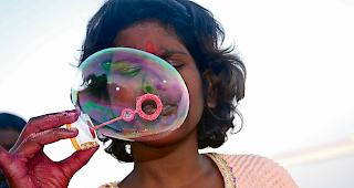 Faszinierend. Indien &uuml;bt grosse Faszination aus.Foto Archiv wb