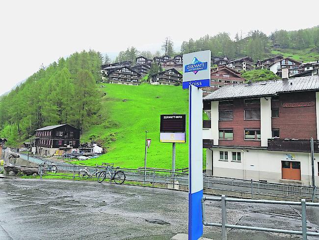 Dieser Bereich des Quartiers «Spiss» ist auch als Talabfahrt aus dem Zermatter Skigebiet im Gespräch.