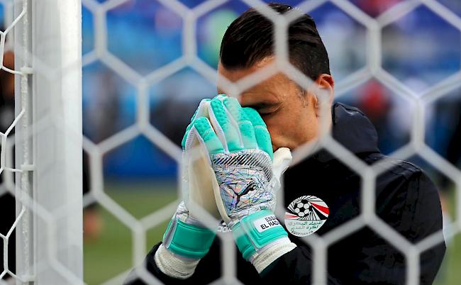 Neuer Rekord. Mit seinen 45 Jahren ist der Ägypter Essam El-Hadary der älteste Akteur, der jemals ein WM-Spiel bestritten hat.