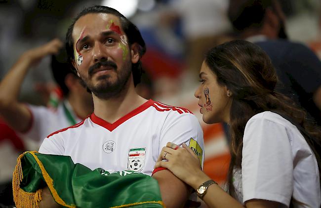 Tränen bei den Iran-Fans, zuletzt bewegte man sich nochmals nahe am Achtelfinal.