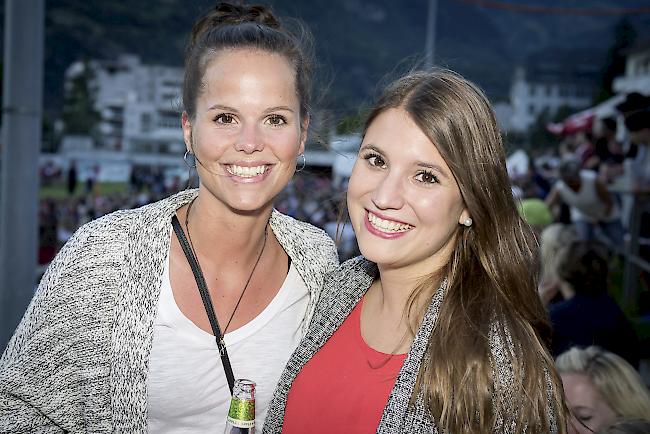 Nadja Schnydrig (26), Lalden, Noémie Loretan (28), Glis.